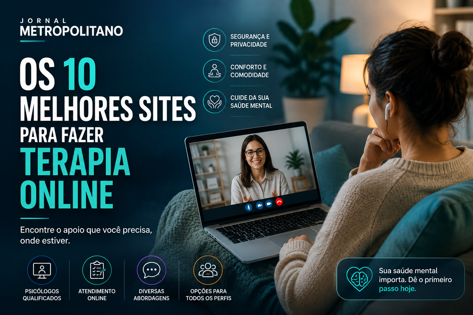 Os 10 Melhores Sites para Fazer Terapia Online